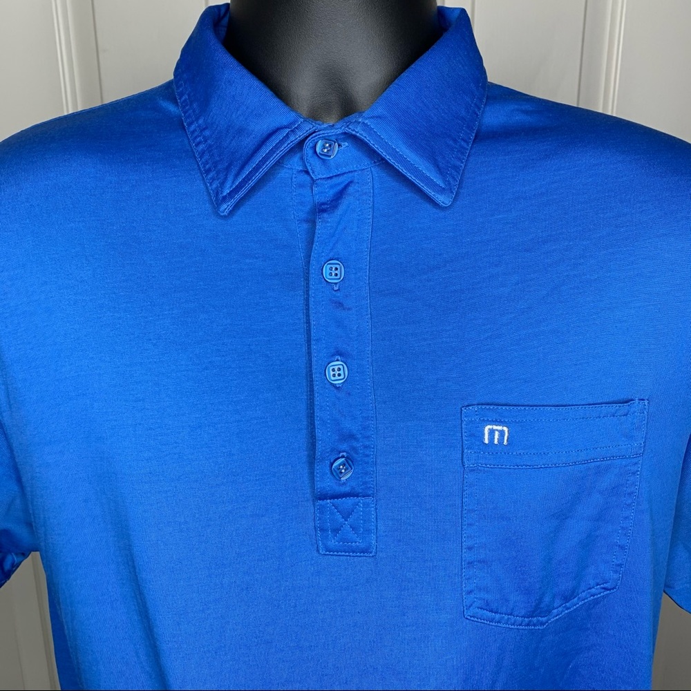 TRAVIS MATHEW Men’s MD Golf Polo Pima Cotton Blend